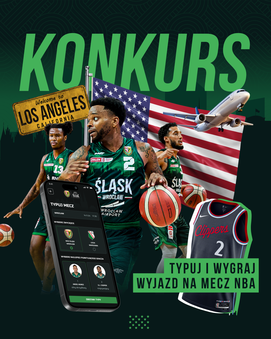 konkurs basketball dream wks śląsk wrocław